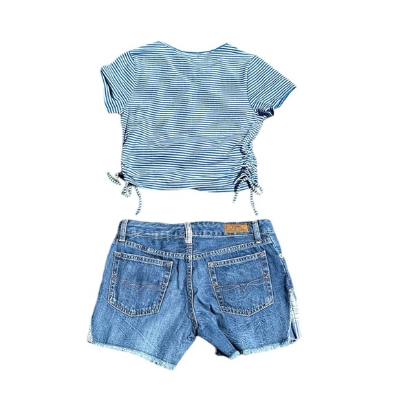 Speechless Navy Shirt Sz LG & Polo Blue Short Sz 14 Set Ret $95 - Picture 2 of 2